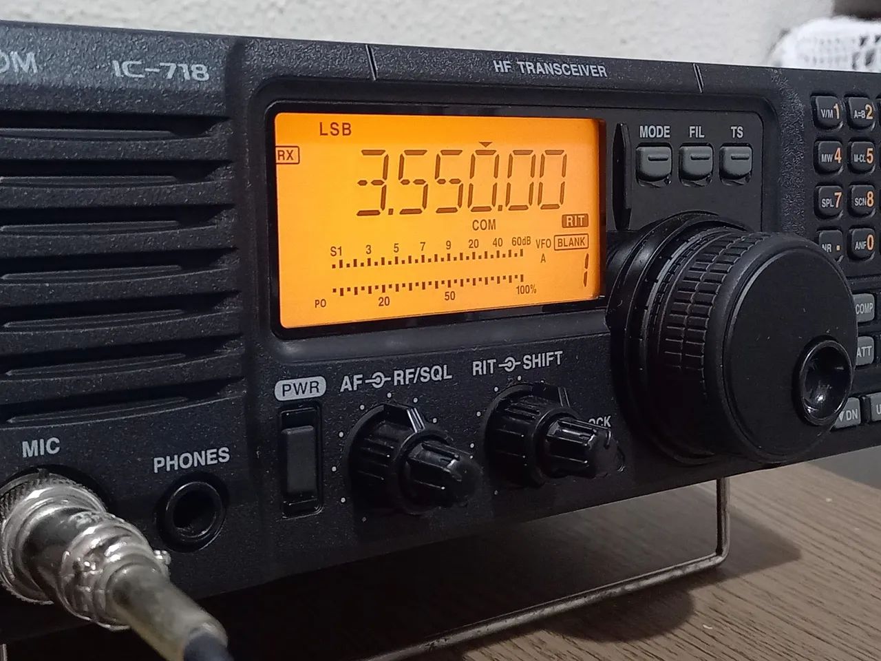 Rádio Icom IC-718 - Foto 4