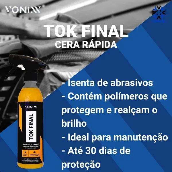 CARNAUBA TOK FINAL SPRAY 500ML VONIXX - Foto 2