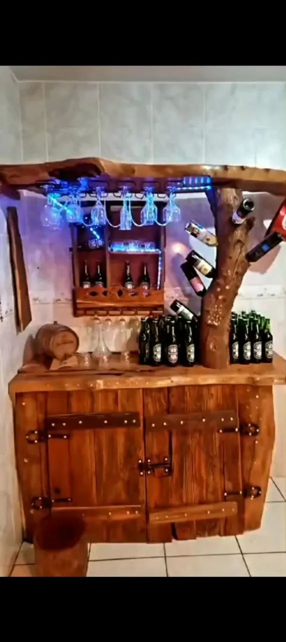 Barzinho rústico 