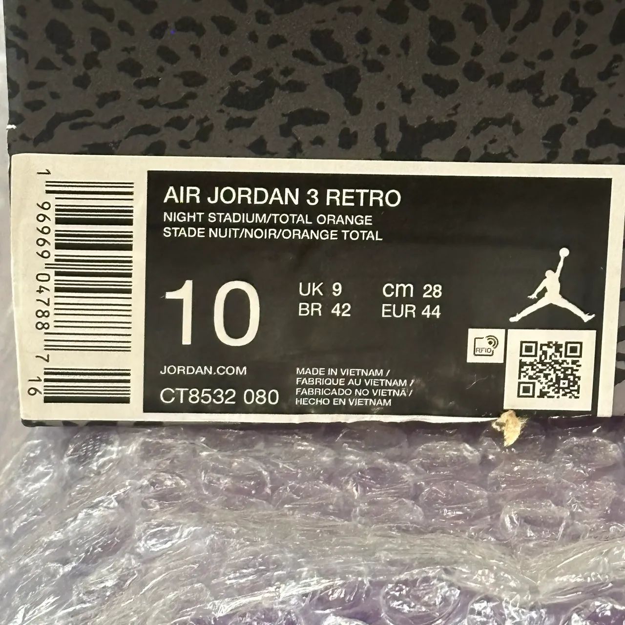 Air Jordan 3 retro  FEAR - Foto 4