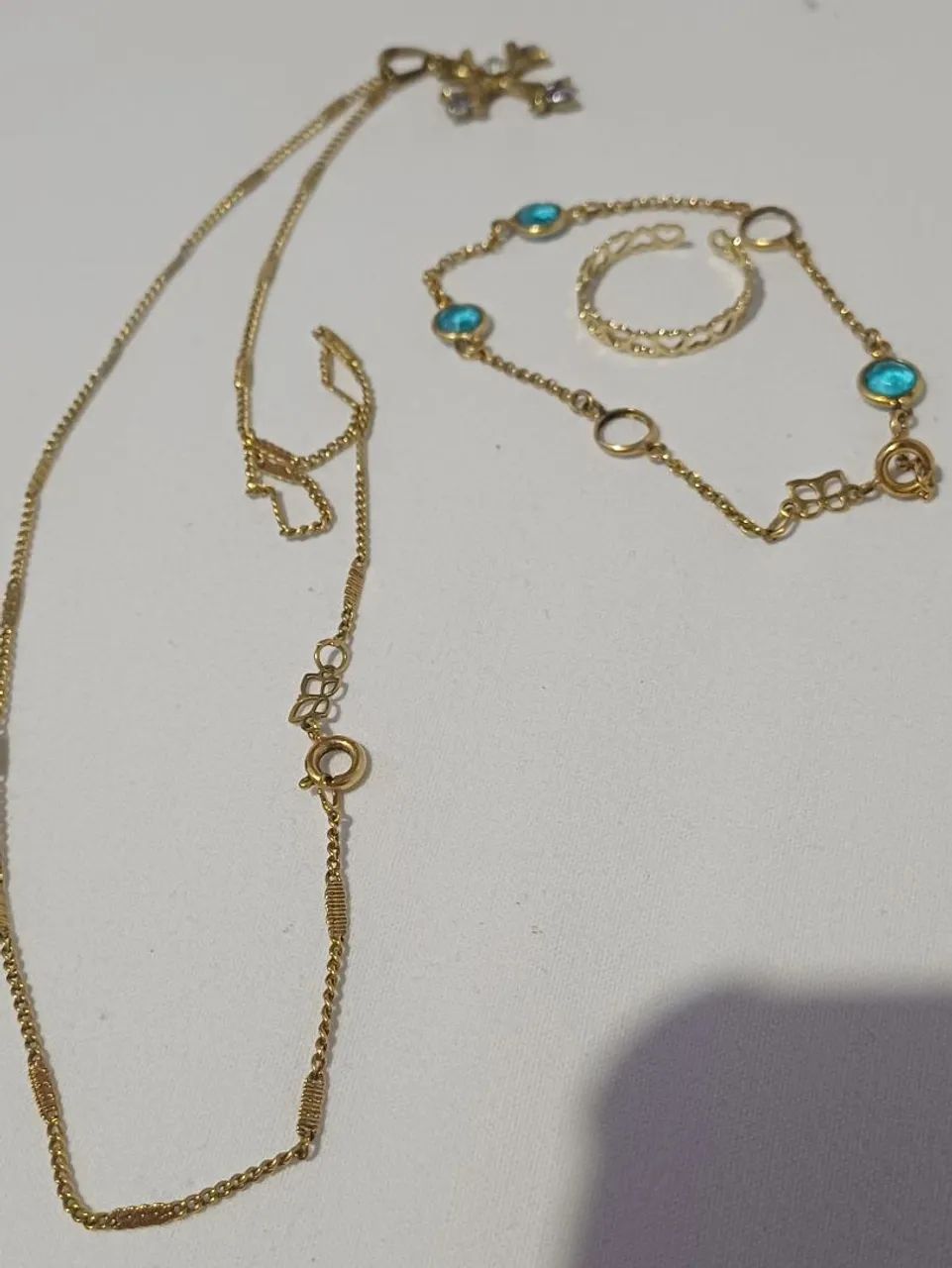 Cordão Rommanel,pulseira  - Foto 5