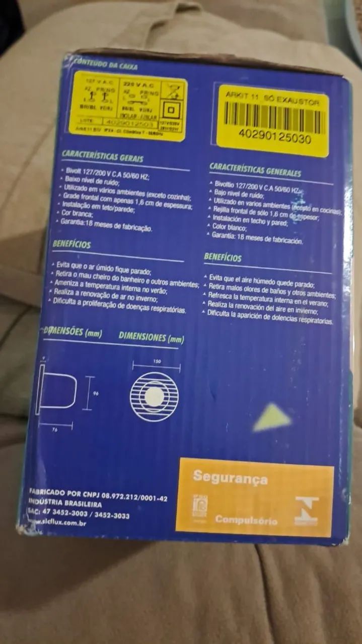 Exaustor de ambiente  - Foto 2