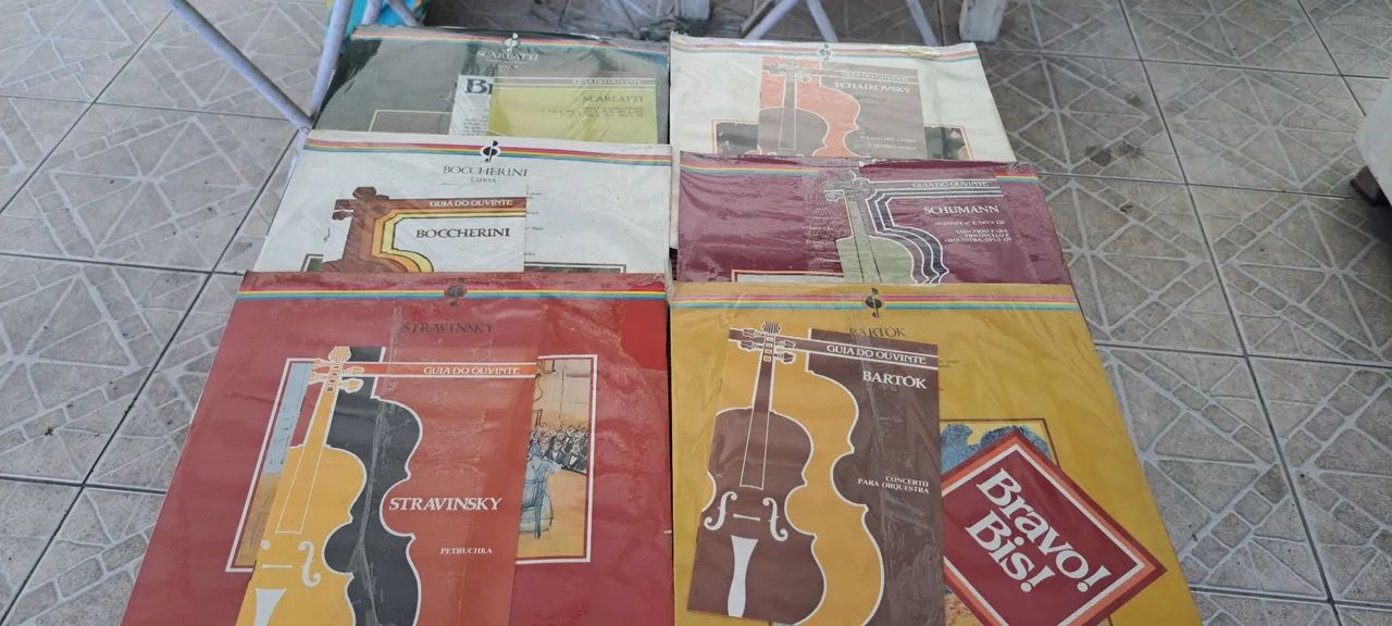 6 lps vinil mestres da música 20,00 cada. - Foto 5