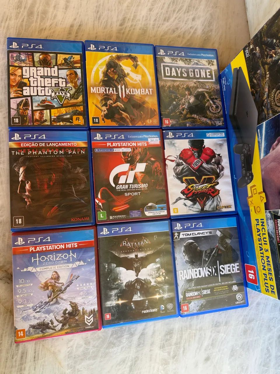Ps4 1 tera completo sem os controles - Foto 3