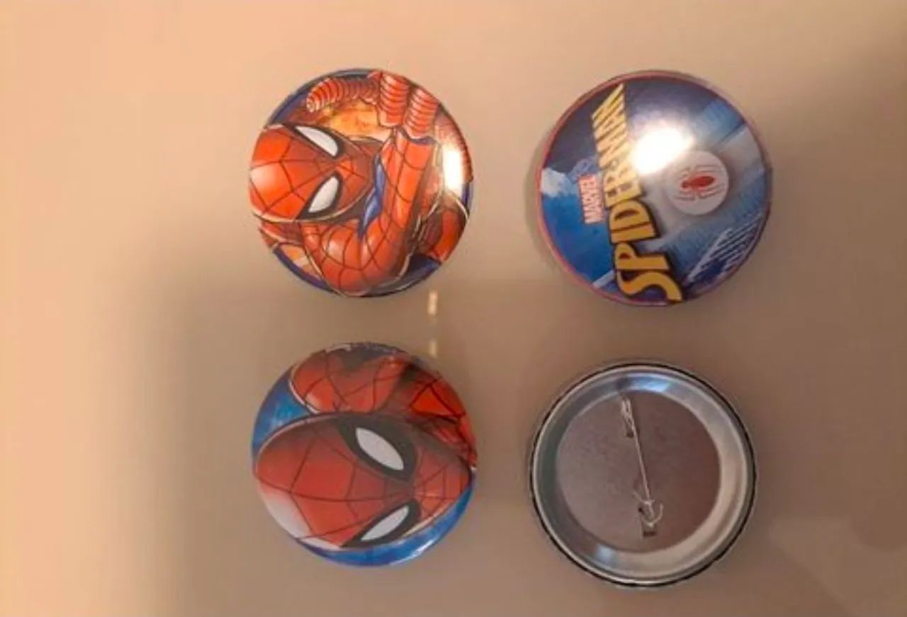 Buttons homem aranha
