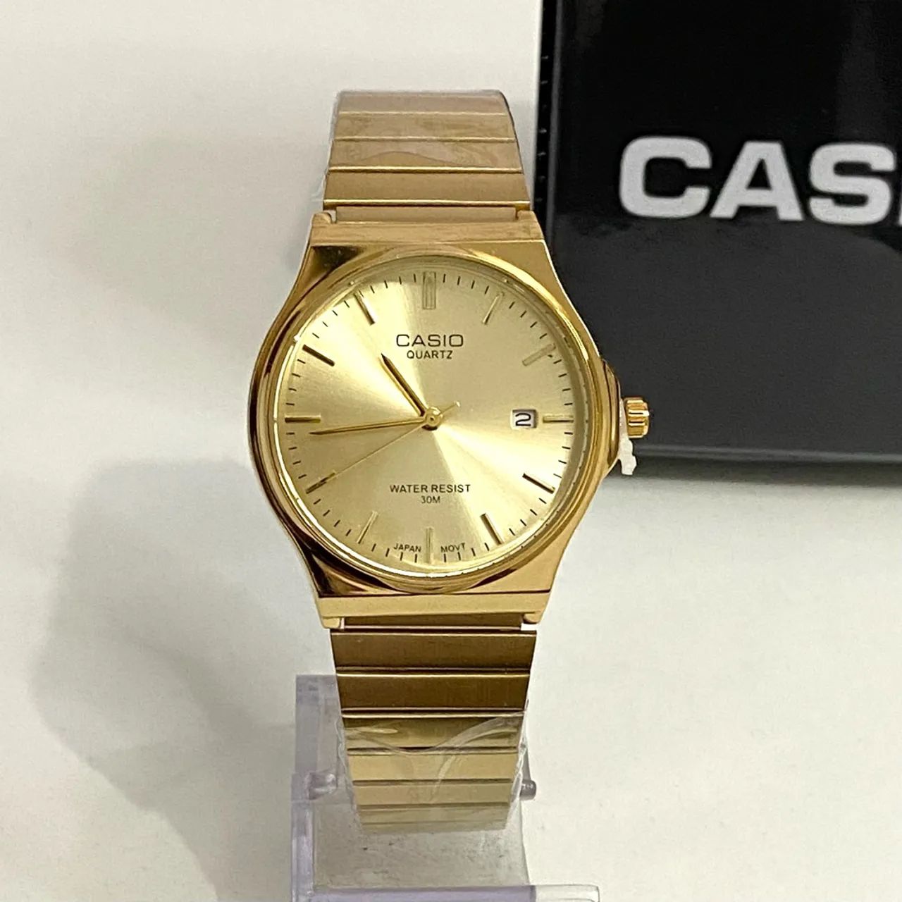 Casio vintage dourado A180 novo