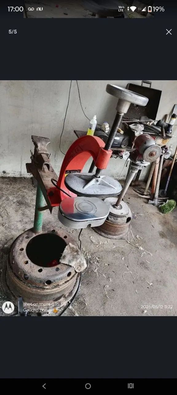 Máquina de vulcanizar câmara de ar e pneus - Foto 2