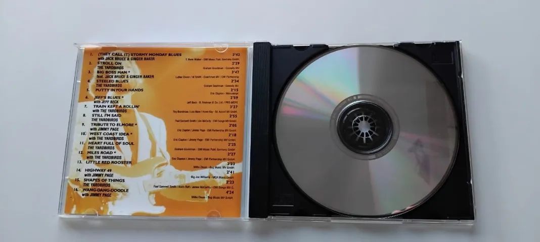 Eric Clapton, com Jimmy Page, Jeff Beck e The Yarbirds CD - Foto 2