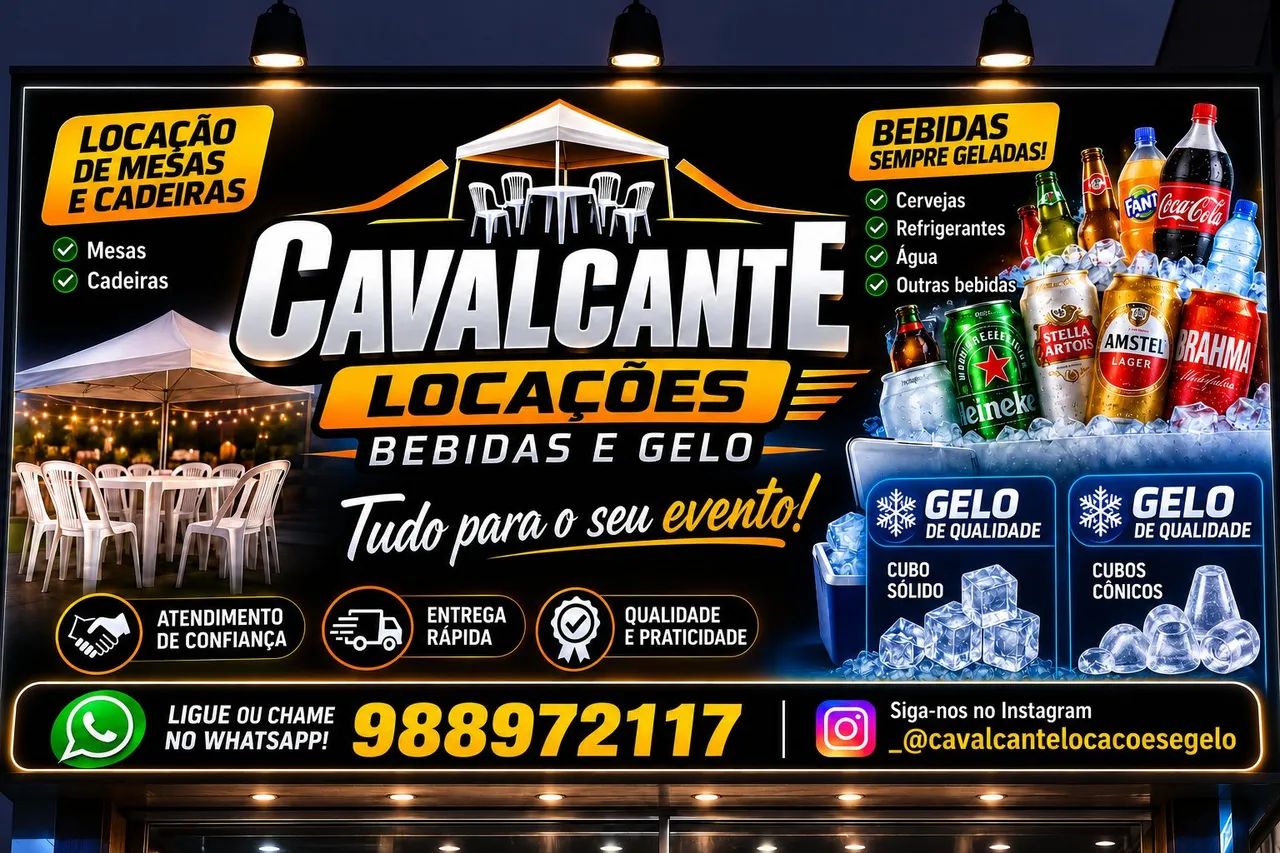 CAVALCANTE LOCAÇÕES E GELO