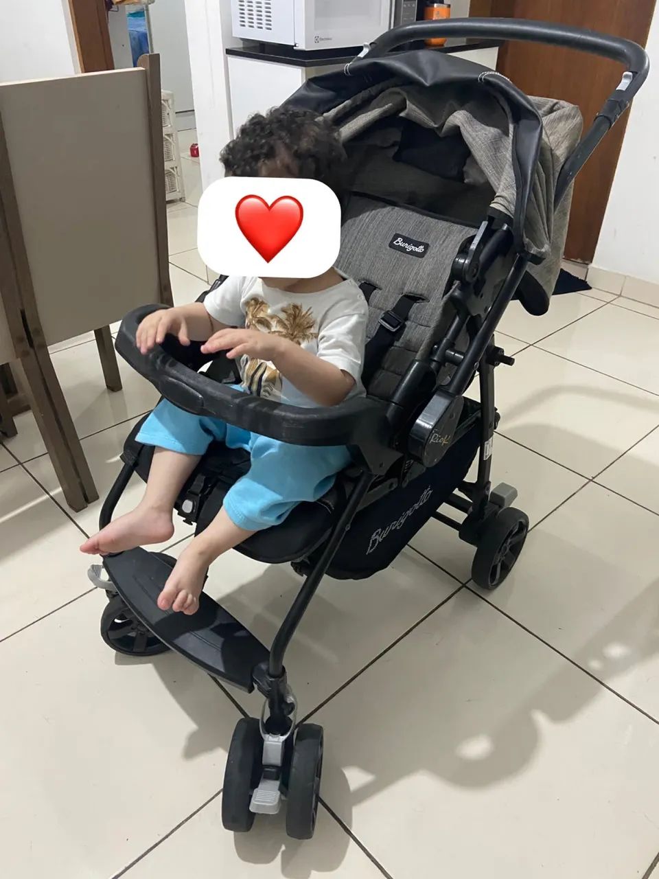 Carrinho de bebê e cadeira bebê conforto - Foto 5