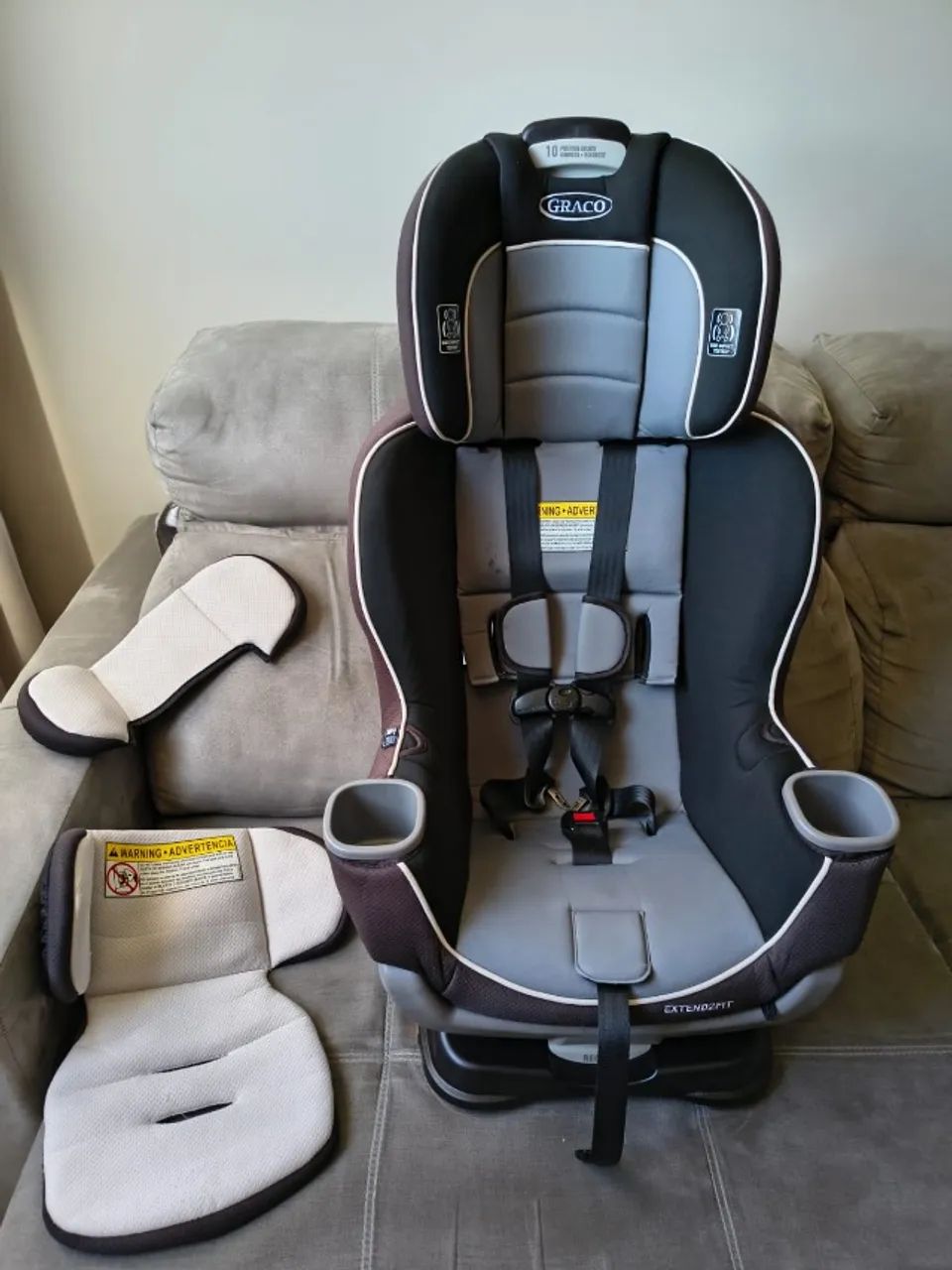 Cadeirinha Graco Extend2Fit Bebê / Criança - Foto 3