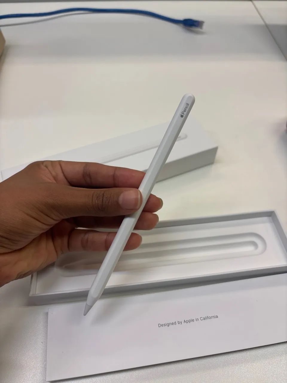 Apple Pencil (2ª geração) - Novo e com garantia - Foto 4