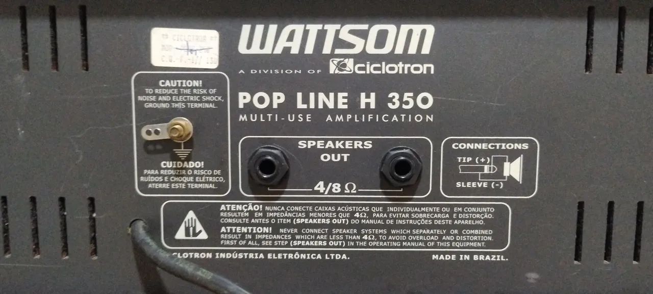 Amplificador pop LINE H350 - Foto 3