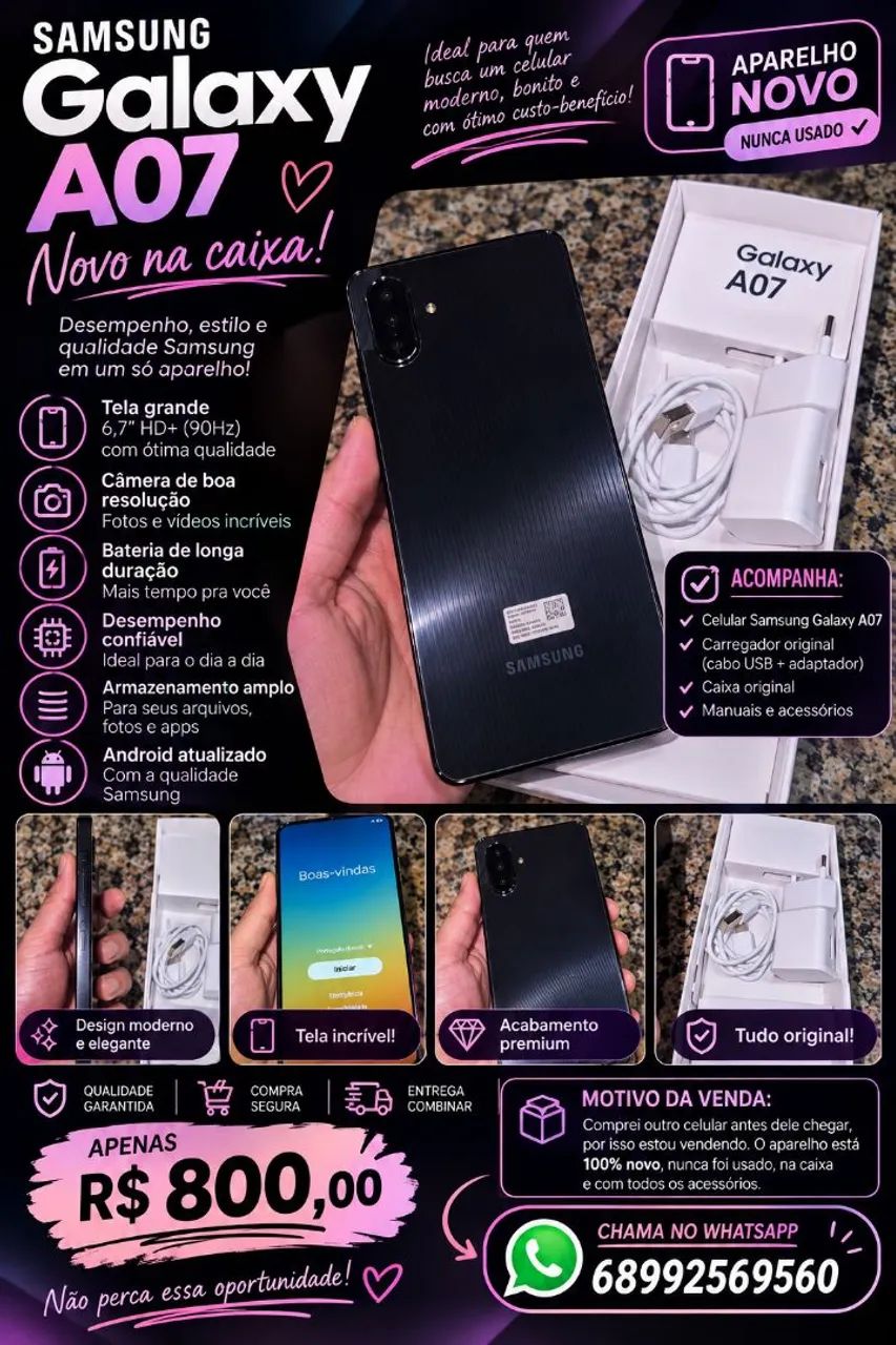 Celular a07 
