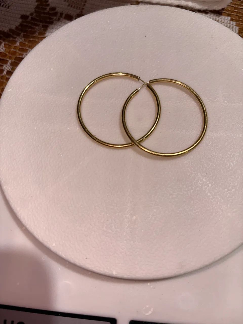 Argola de ouro 