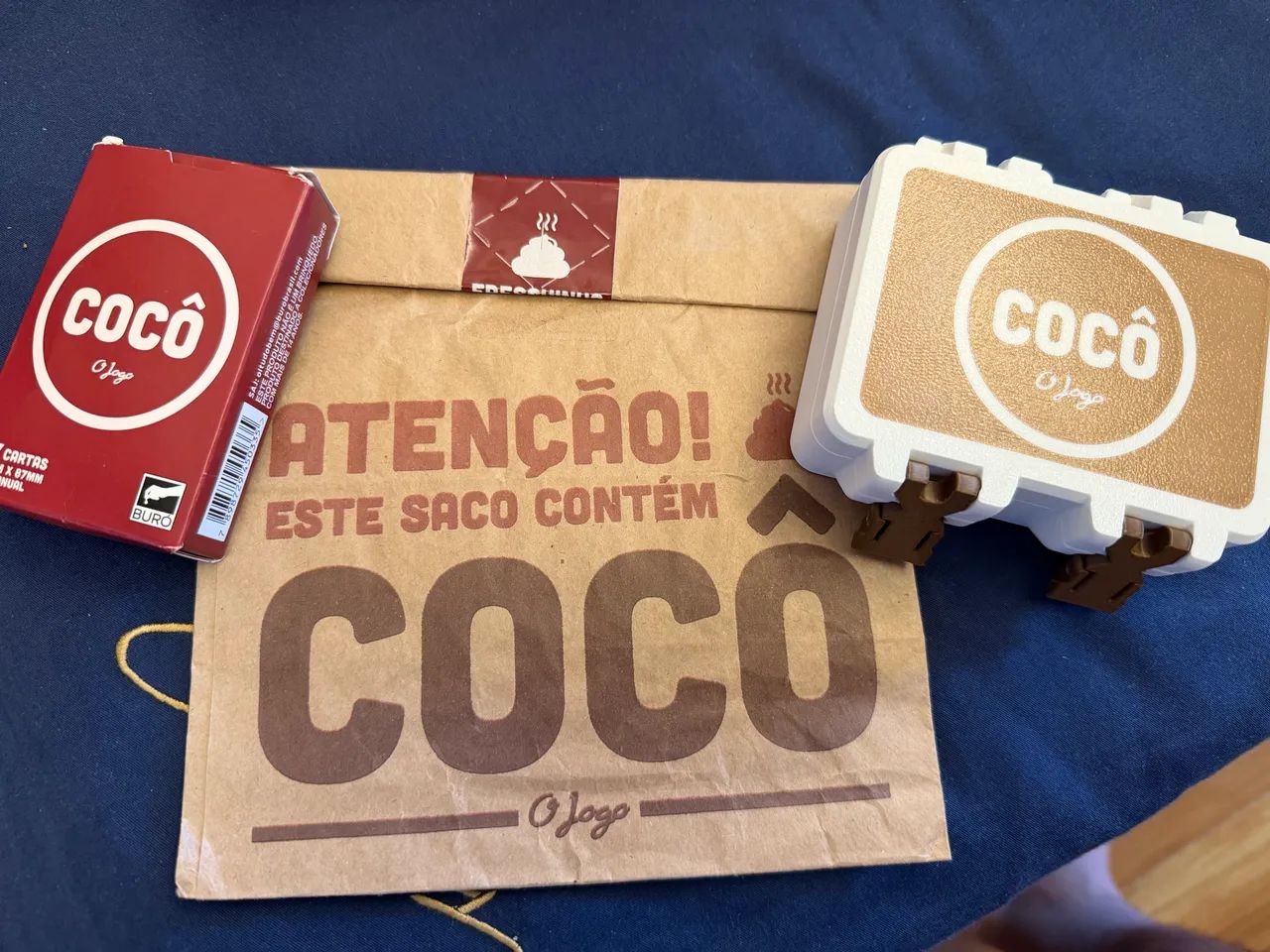Cocô O Jogo + Sacola + Caixa Personalizada 