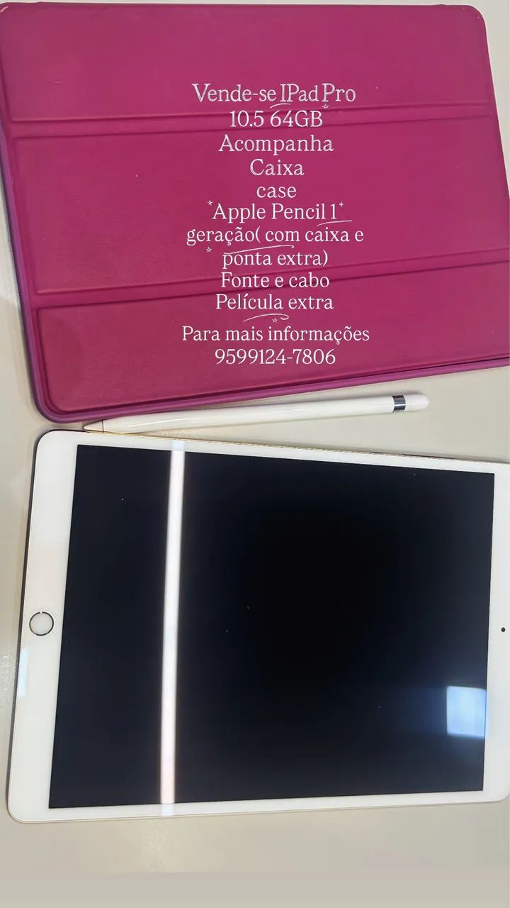 iPad Pro 10.5 64gb - Tablets e E-Readers - Liberdade, Boa Vista