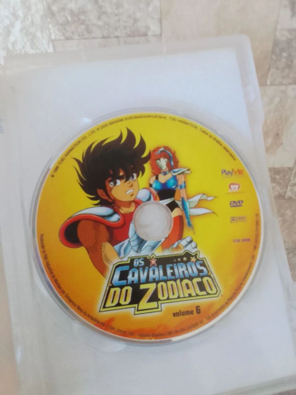 - DVD Os Cavaleiros do Zodíaco.  - Foto 2