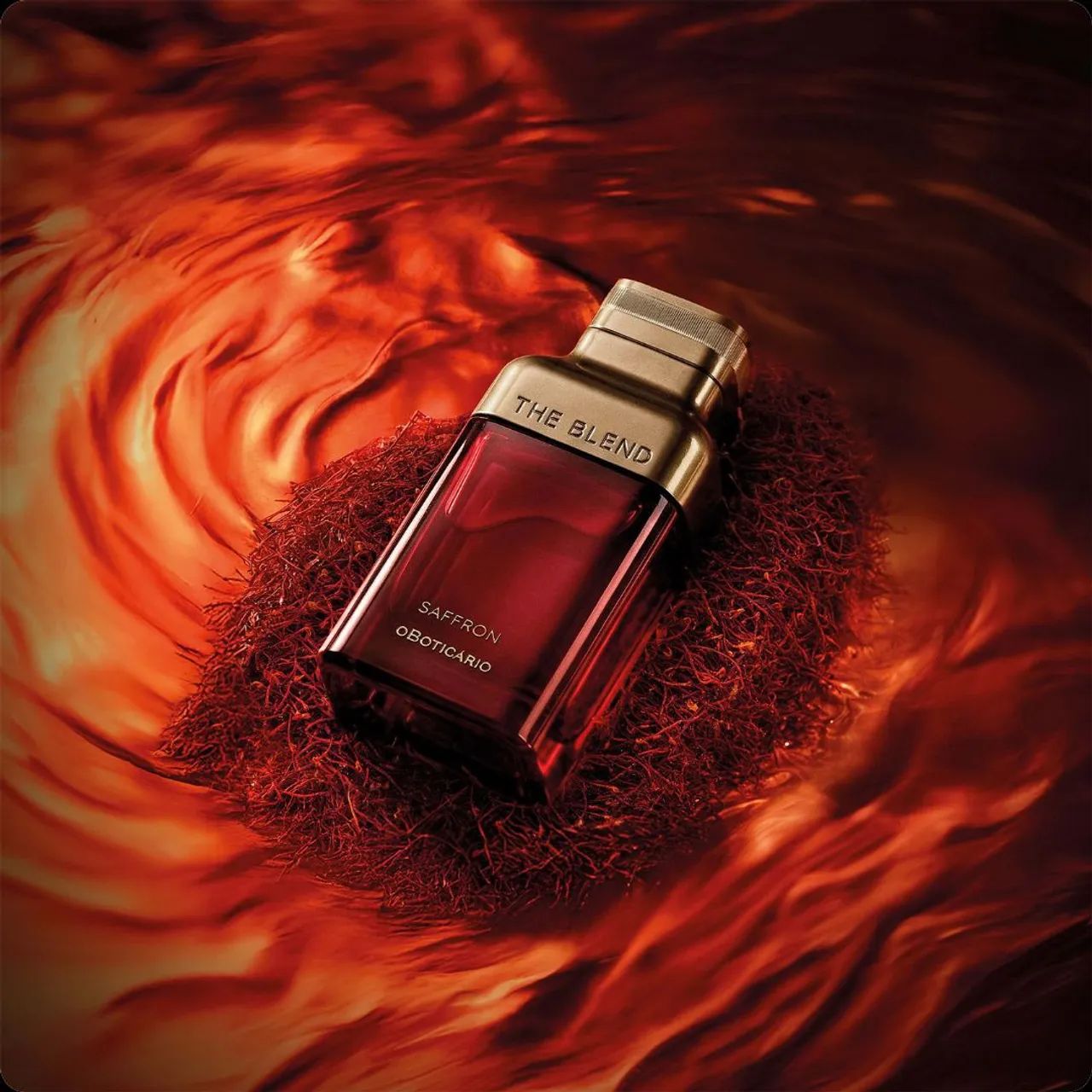 The blend Amber Saffron Eau De Parfum 100ml - Foto 3