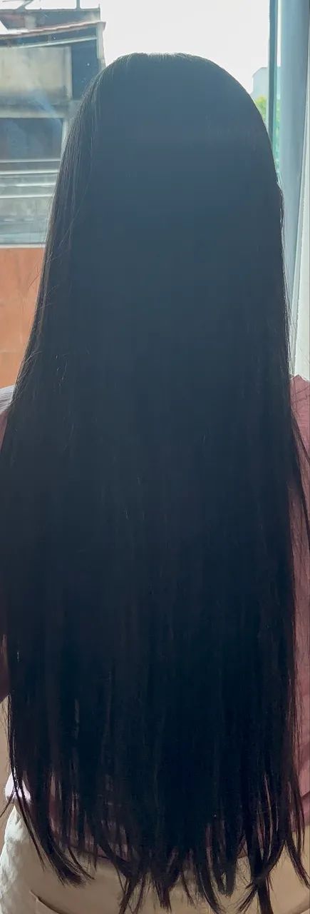 Cabelo Brasileiro do Sul Castanho 65cm - Foto 3