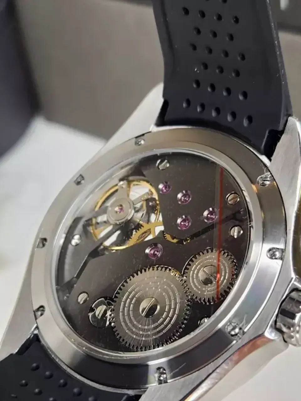 Relogio TAG Heuer Pendulum Automatico Fundo Branco LINHA PREMIUM AAA - Foto 2