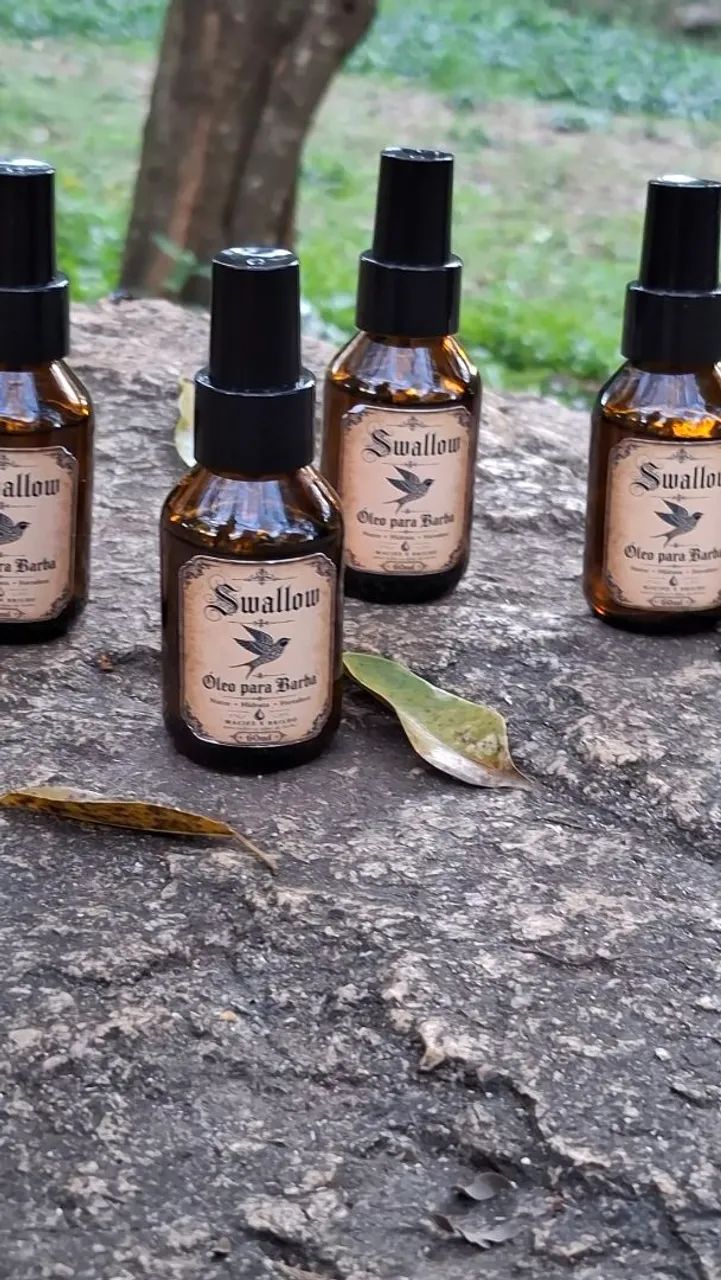 Óleo para Barba Swallow 60ml - Nutrição, Brilho e Maciez - Foto 3