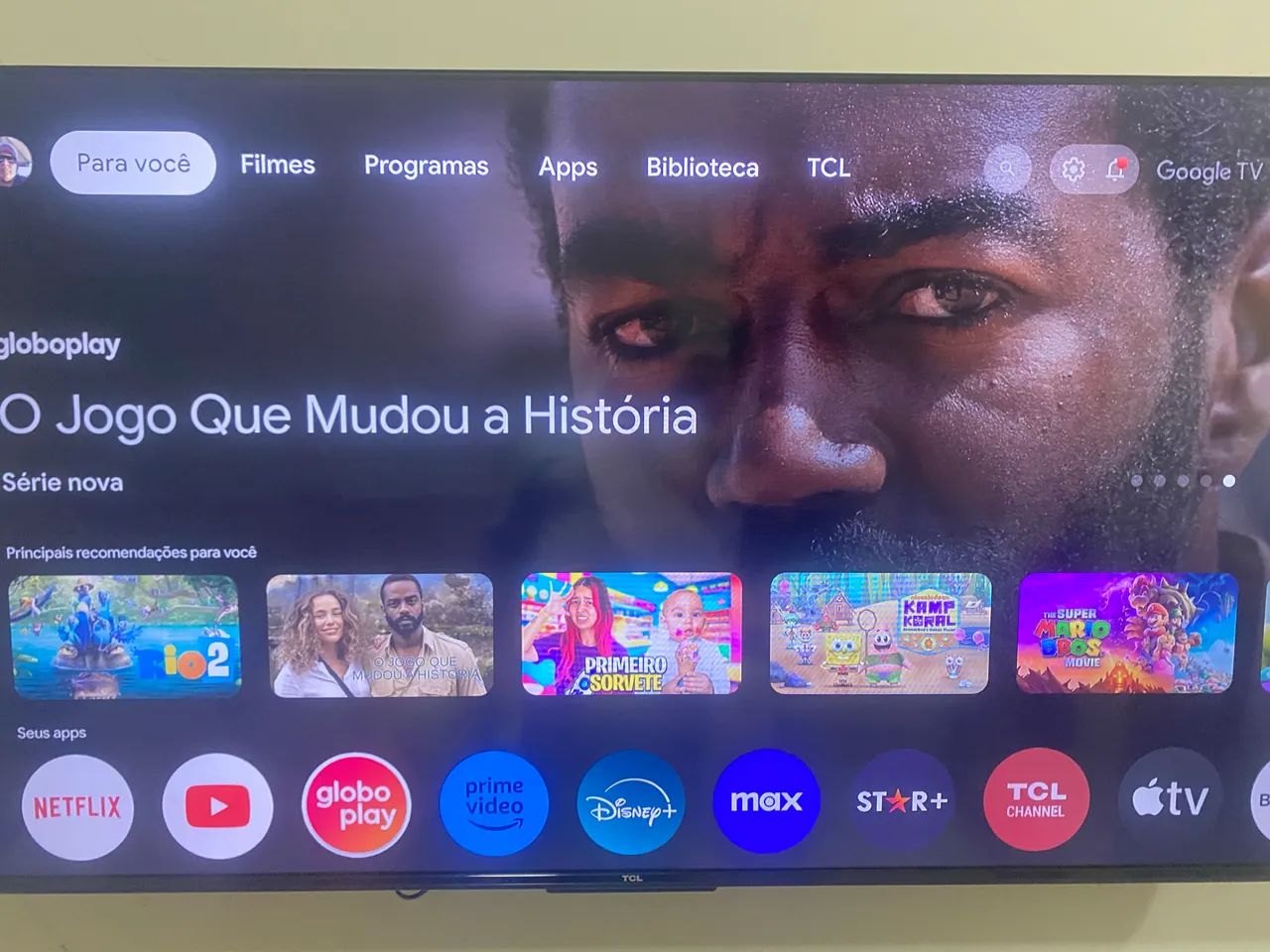 Tv led 50 polegadas TCL 4k Bhuetooth  entrega local - Foto 2
