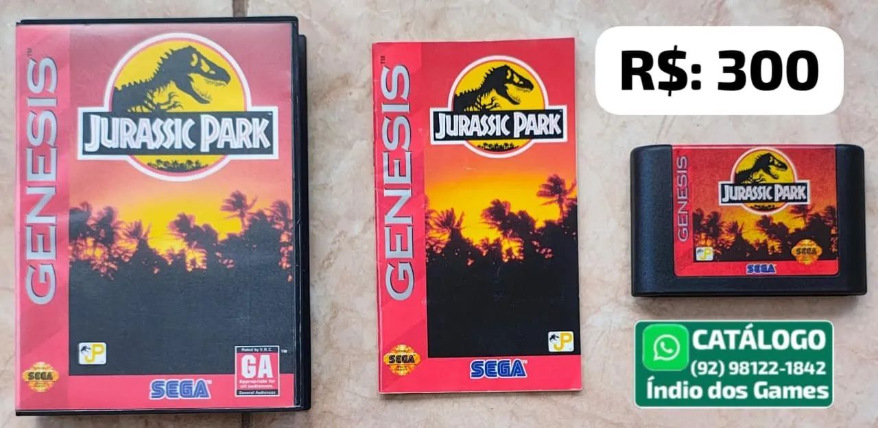Jurassic Park = R$: 300