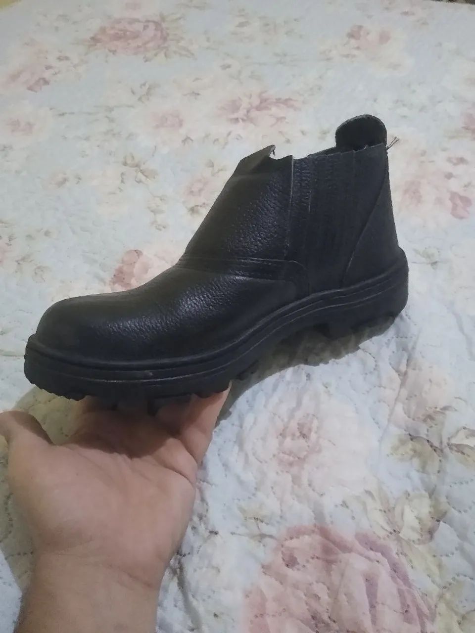 Bota de Trabalho Coturno - Novo - 42 - Foto 3