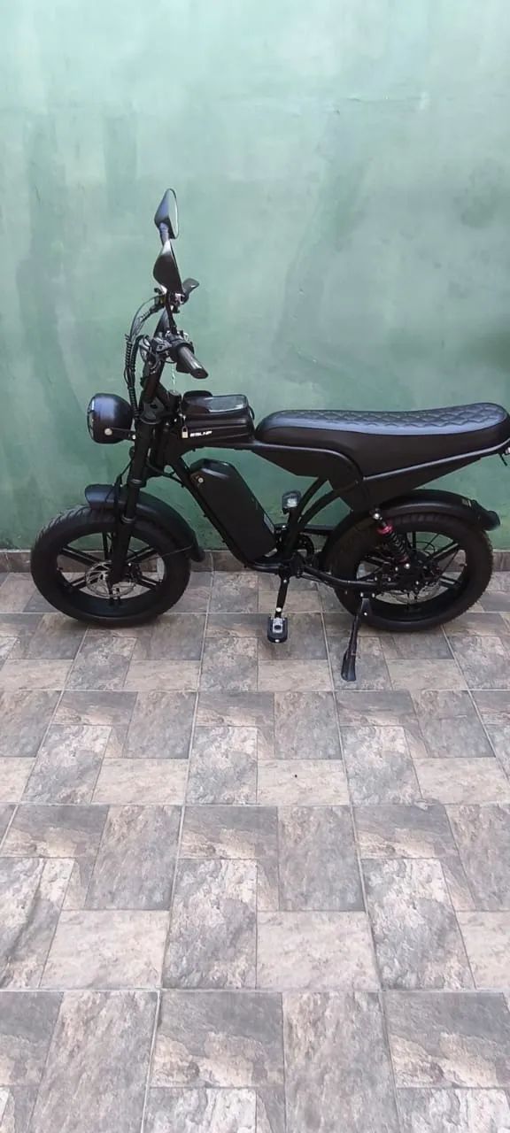 Bicicleta elétrica V8 MAX - Foto 5