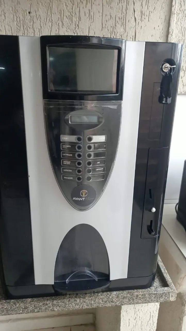 Máquina de vending machine cafe lei 200