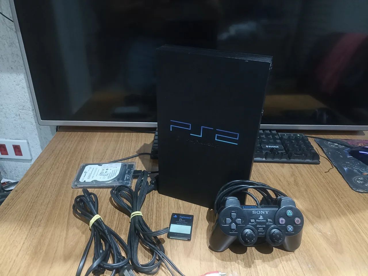 PlayStation 2 Fat Completo com HD Externo - Foto 2