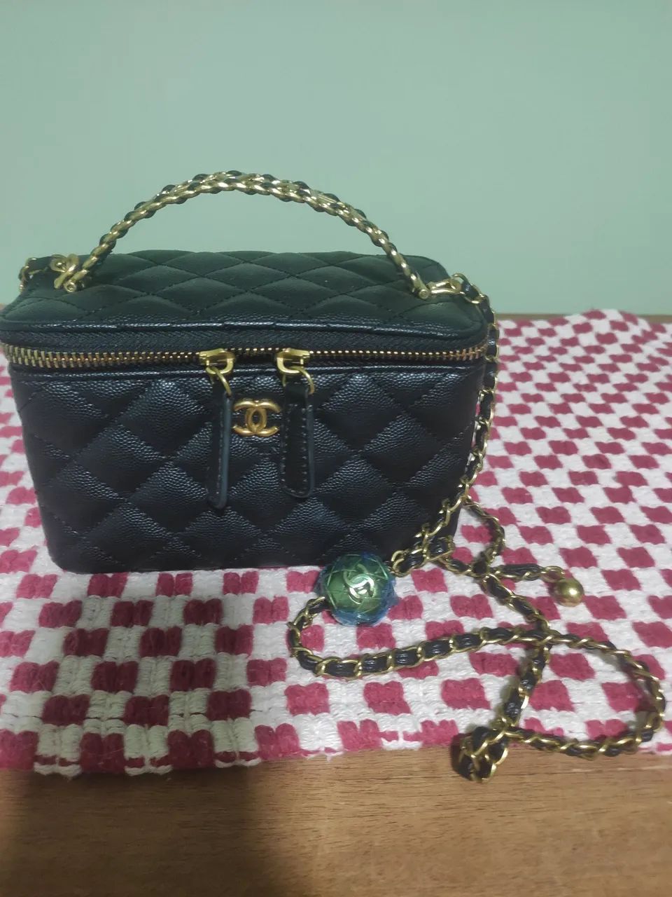 Bolsa Chanel Vitaly Preta