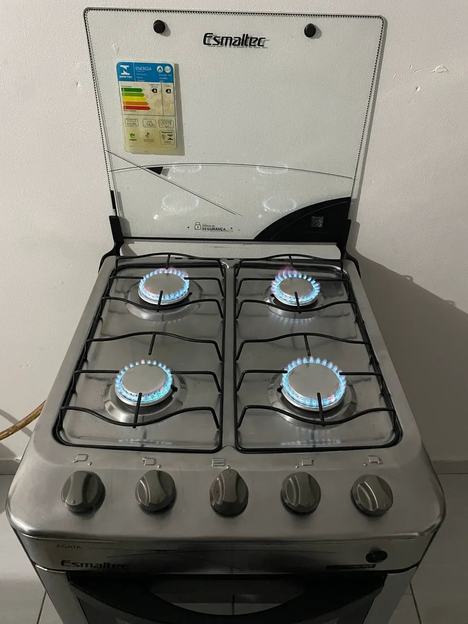 Fogão esmaltec inox ( FAÇO ENTREGA ) - Foto 6