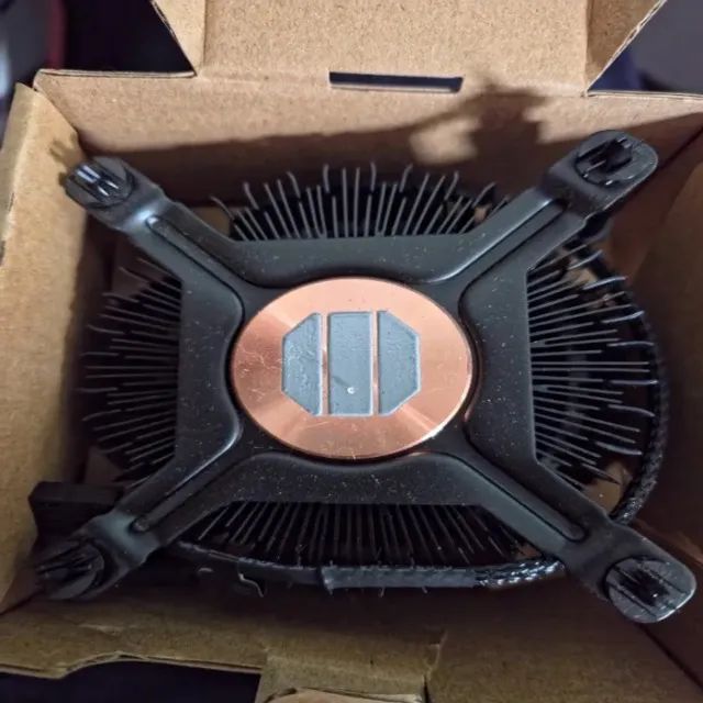 Cooler Para Processador Intel Original LGA1700 Núcleo Cobre - Foto 2