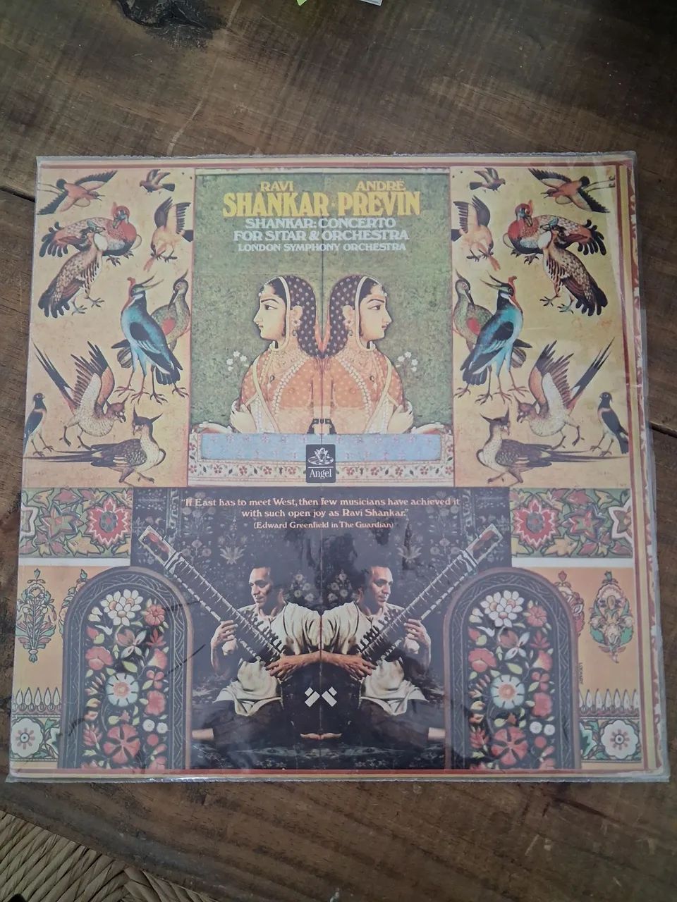 Vinil Ravi Shankar & André Previn ? Concerto for Sitar & Orchestra