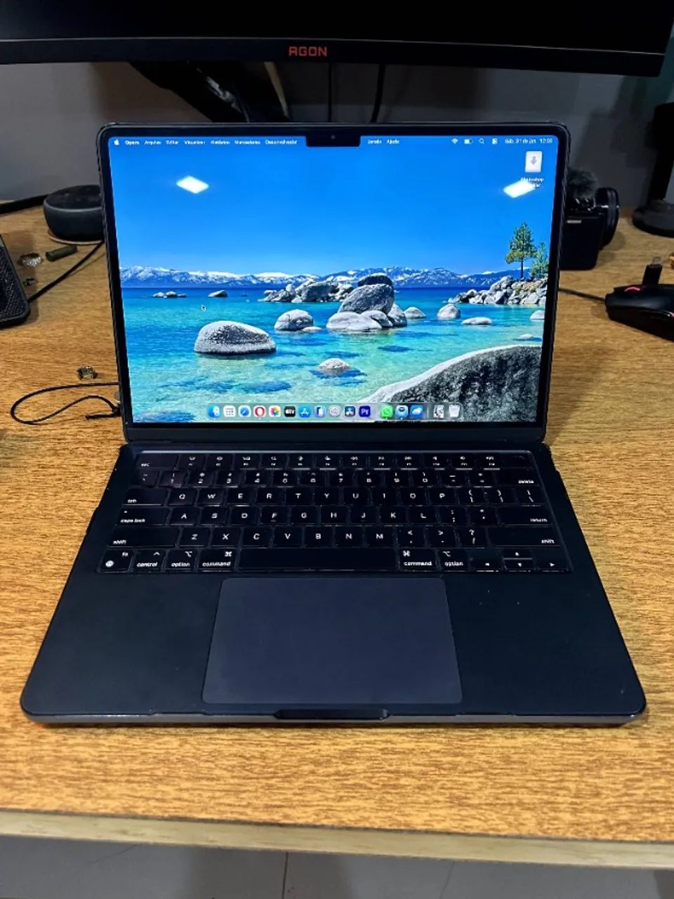 Macbook air M2 2022 Midnight 256ssd 8gb ram - Notebooks - Brejões