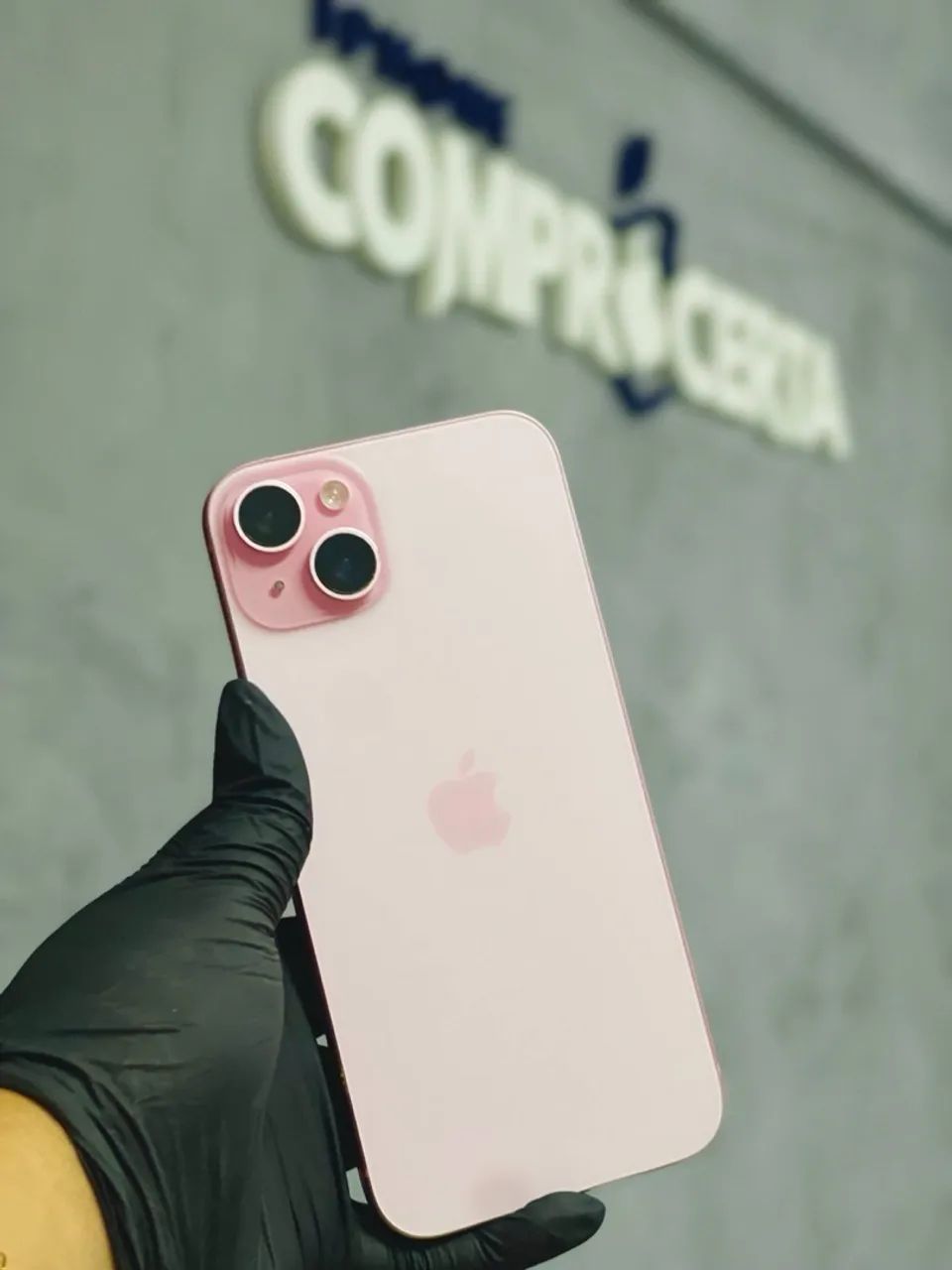 iPhone 15 plus 128GB/ troco por iPhone 12 ou superior + volta