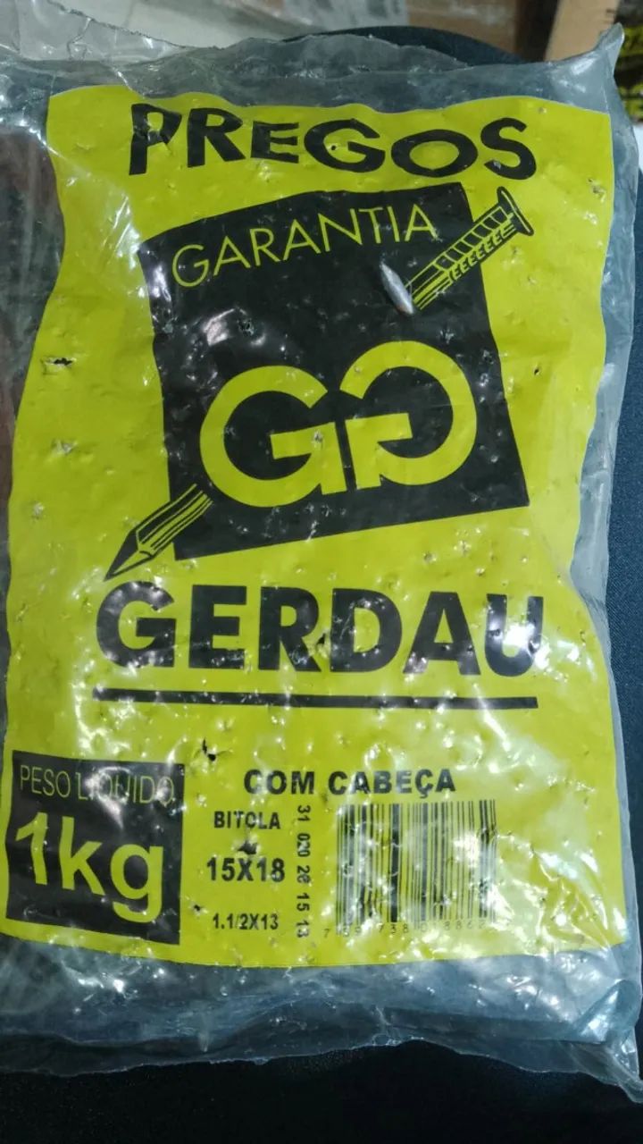 Prego com Cabeça Gerdau - Foto 2