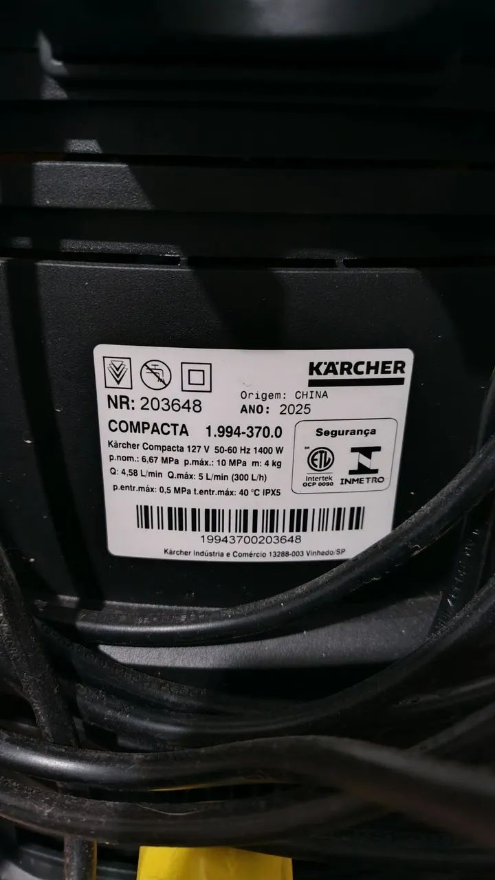 Lavadora de alta pressão  - Foto 5