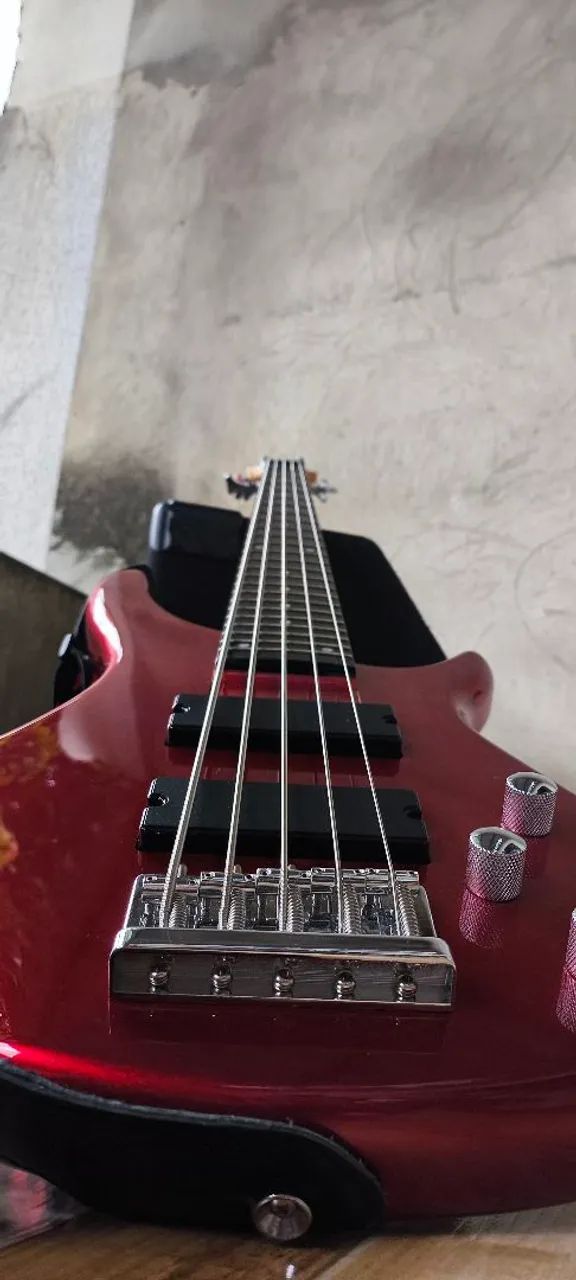 Baixo 5 Cordas Giannini Gb205a usado - Foto 3