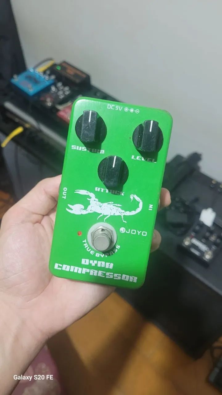 Pedal Dyna compressor da Joyo.