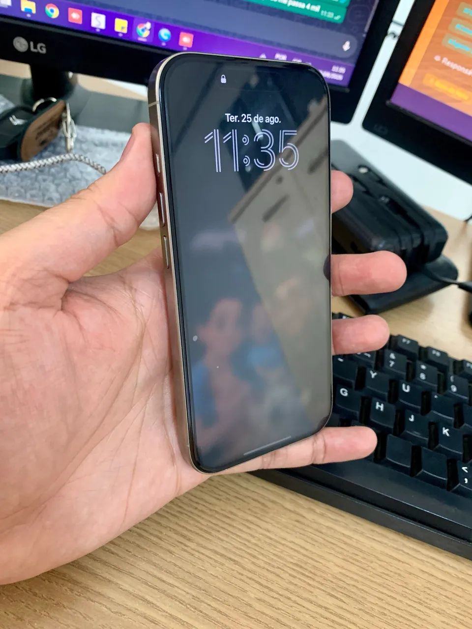 iPhone 16 pro 128gb Prata