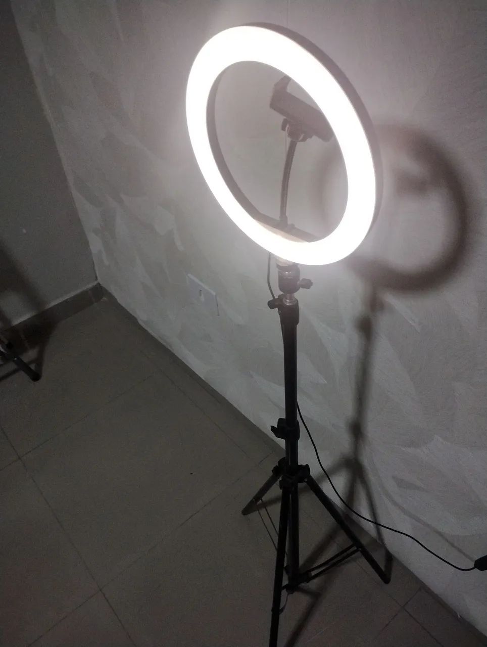 Ring light com tripe - Foto 5