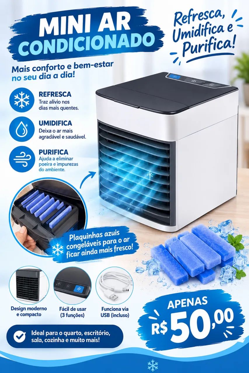 Mini ar condicionado 