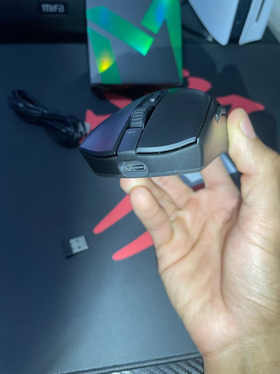 Mouse Delux M600 Sem Fio | Ideal para Valorant e CS2 - Foto 5