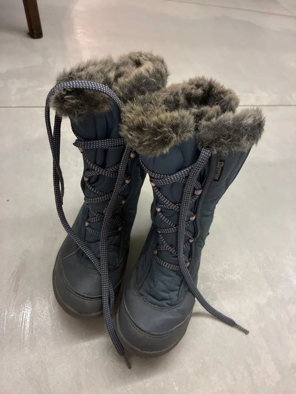 Botas infantil para neve 