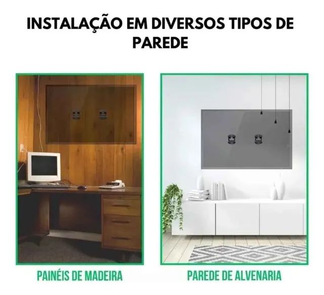 Suporte Universal de Parede para TVs e Monitores - OFERTA! - Foto 2