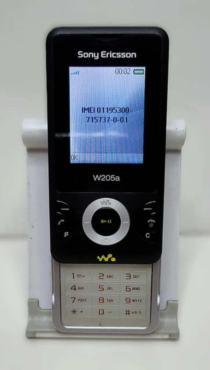 Celular Antigo Sony Ericsson Walkman W205a Preto - Foto 2