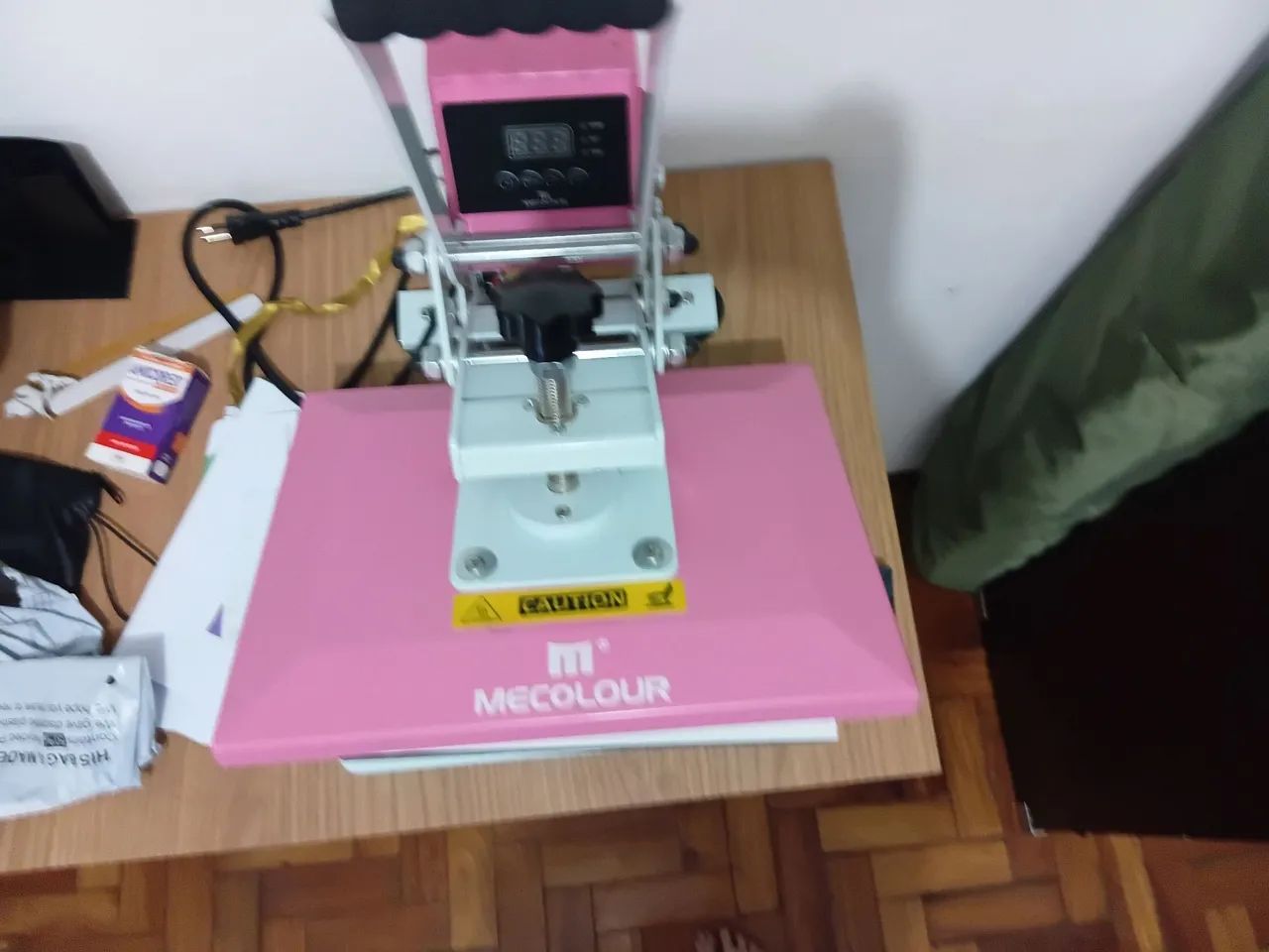 Maquina de silque pra camisa nova nunca usada  - Foto 3